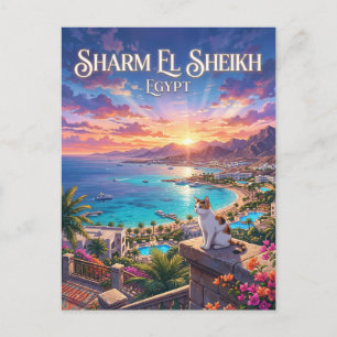 Scharm El-Scheich Ägypten Postkarte