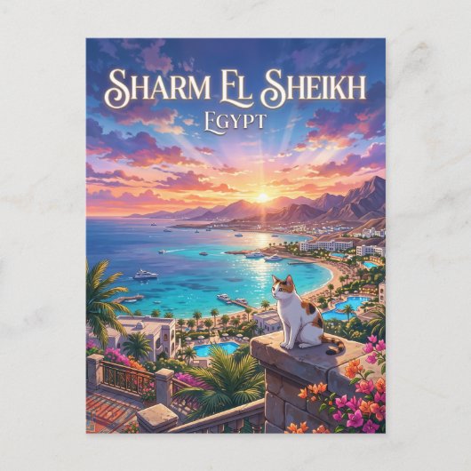Scharm El-Scheich Ägypten Postkarte (Vorderseite)