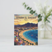Scharm El-Scheich Ägypten Postkarte (Stehend Vorderseite)