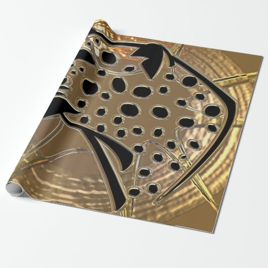 Scharniermetallizer, silber und schwarz gläserner geschenkpapier (Ungerollt)