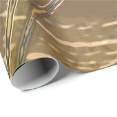 Scharniermetallizer, silber und schwarz gläserner geschenkpapier (Rolleneckpunkt)