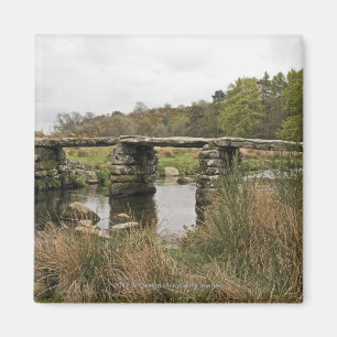 Scharnierventil-Brücke in Dartmoor Nationalpark Magnet