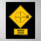 Scharnierwarnung (Crosshairs) Poster (Vorne)