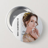 Schärpe Button Pin - Foto heller Hintergrund (Vorne & Hinten)
