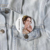 Schärpe Button Pin - Foto heller Hintergrund (Beispiel)