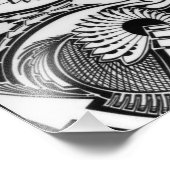 scharpie art "Direction" authentische Dope Designs Fotodruck (Ecke)