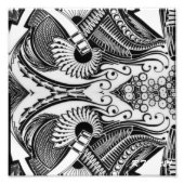 scharpie art "Direction" authentische Dope Designs Fotodruck (Vorne)