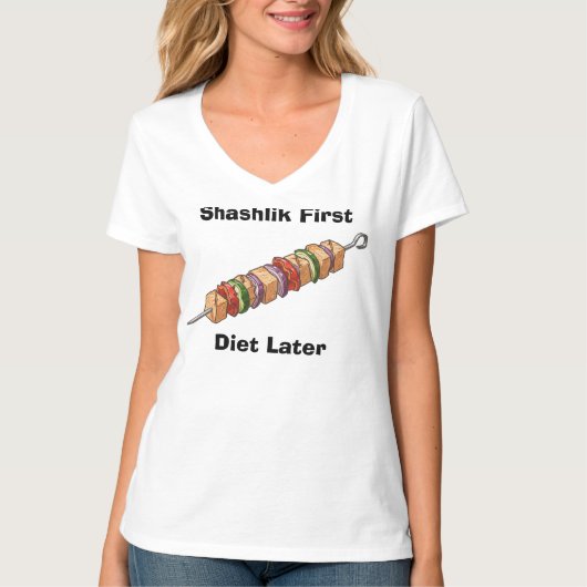 Schaschlik T-Shirt (Vorderseite)