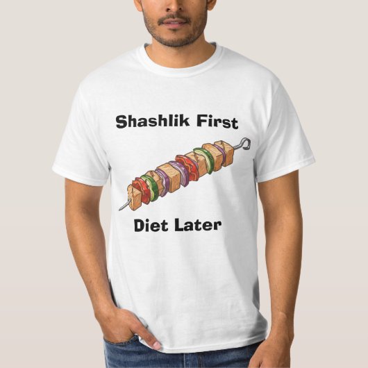 Schaschlik T-Shirt (Vorderseite)