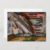 Schäßburg Postkarte (Vorne/Hinten)