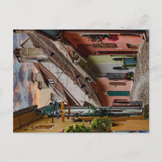 Schäßburg Postkarte (Vorderseite)