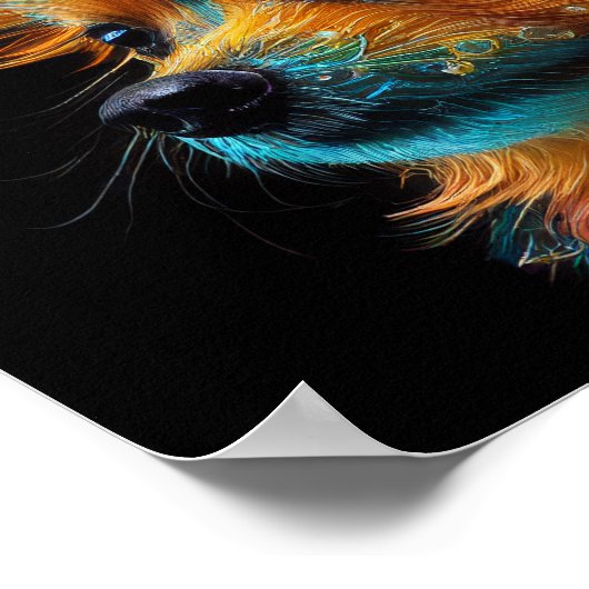 Schatstange Pomchi poster met persoonlijkheid (Ecke)