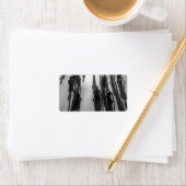 Schatten Adressaufkleber (Insitu)