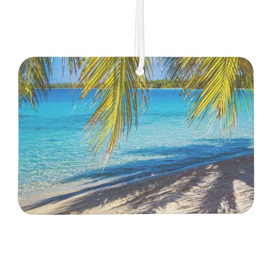 Schatten am Strand Autolufterfrischer (Vorderseite)