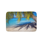 Schatten am Strand Badematte (Vorderseite)