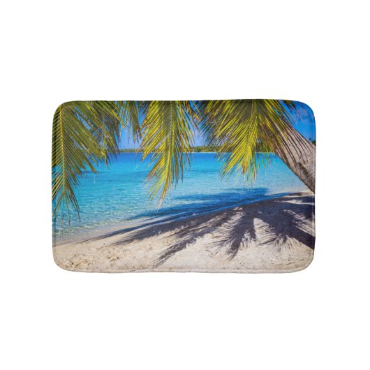 Schatten am Strand Badematte (Vorderseite)