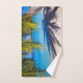 Schatten am Strand Badhandtuch Set (Handtuch)