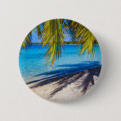 Schatten am Strand Button (Vorderseite)