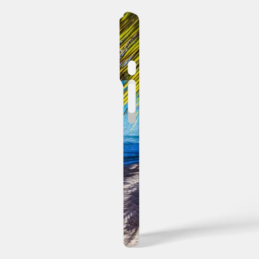 Schatten am Strand Case-Mate iPhone Hülle (Rückseite / Links)