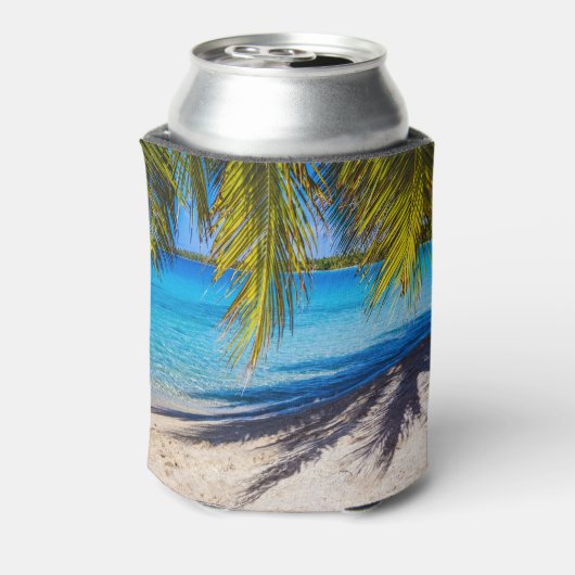 Schatten am Strand Dosenkühler (Kanne Rückseite)