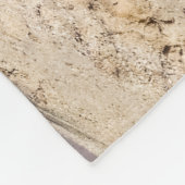 Schatten am Strand Fleecedecke (Ecke)