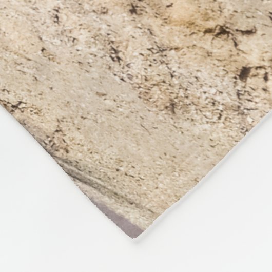 Schatten am Strand Fleecedecke (Ecke)