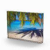 Schatten am Strand Fotoblock (Rechts)