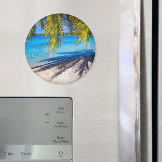 Schatten am Strand Magnet (In Situ (Kühlschrank))