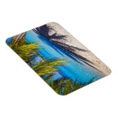 Schatten am Strand Magnet (Rechte Seite)