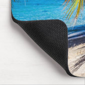 Schatten am Strand Mousepad (Ecke)