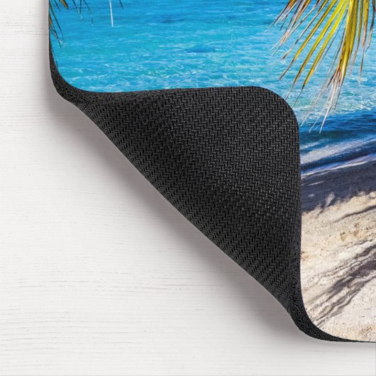 Schatten am Strand Mousepad (Ecke)