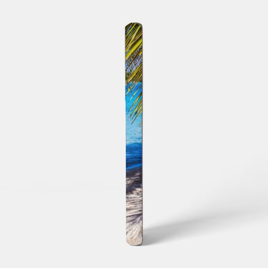 Schatten am Strand Samsung Galaxy Hülle (Linke Seite)