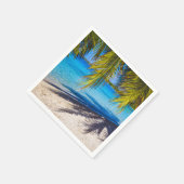 Schatten am Strand Serviette (Ecke)