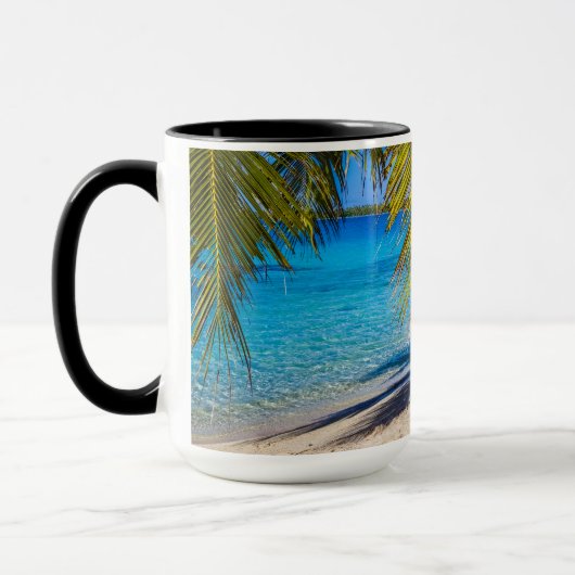 Schatten am Strand Tasse (Links)