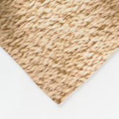 Schatten auf braunem Teppichboden Fleecedecke (Ecke)