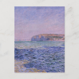 Schatten auf dem Meer. Die Klippen bei Pourville Postkarte