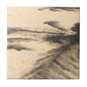 Schatten auf dem Sand Fliese (Vorderseite)