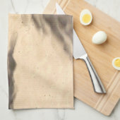 Schatten auf dem Sand Geschirrtuch (Viertel Falte)