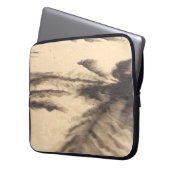 Schatten auf dem Sand Laptopschutzhülle (Vorderseite Links)