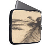 Schatten auf dem Sand Laptopschutzhülle (Vorne Rechts)