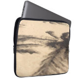 Schatten auf dem Sand Laptopschutzhülle (Vorne Rechts)
