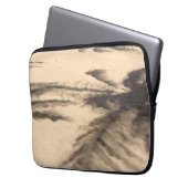 Schatten auf dem Sand Laptopschutzhülle (Vorderseite Links)