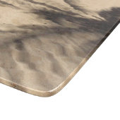 Schatten auf dem Sand Schneidebrett (Ecke)