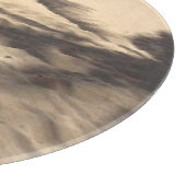 Schatten auf dem Sand Schneidebrett (Ecke)