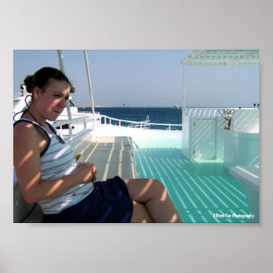 Schatten auf dem Sonnendeck Poster