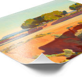 Schatten auf der Kurzen Bucht von Maynard Dixon Fotodruck (Ecke)