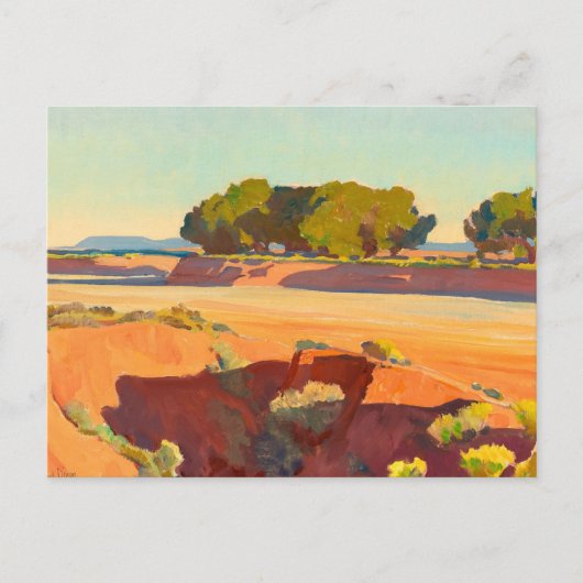 Schatten auf der Kurzen Bucht von Maynard Dixon Postkarte (Vorderseite)