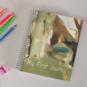 Schatten auf der Mauer, Helene Schjerfbeck, Notizblock