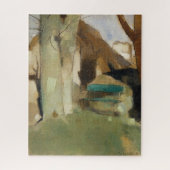 Schatten auf der Mauer, Helene Schjerfbeck Puzzle (Vertikal)