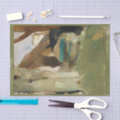 Schatten auf der Mauer, Helene Schjerfbeck Seidenpapier (Handwerk)